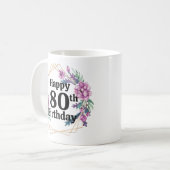 Mug 80e anniversaire (Devant gauche)