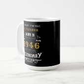 Mug 80e anniversaire 1946 légendaire Rétro (Devant gauche)