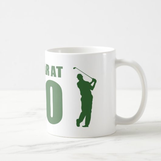 Mug 80e anniversaire de Golfer (Droite)