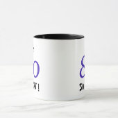 Mug 80e anniversaire drôle cadeau inspirationnel Alors (Centre)
