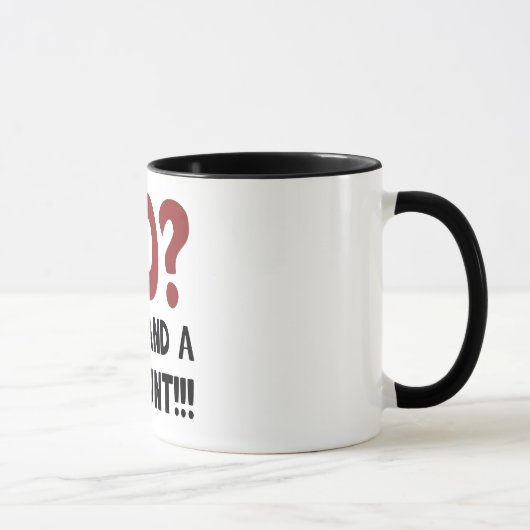 Mug 80e anniversaire Gag cadeau (Droite)