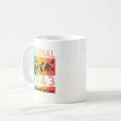 Mug 80e anniversaire homme femme cadeau original Vinta (Devant gauche)