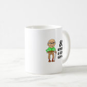 Mug 80e anniversaire officiellement Grumpy Old Man Cof (Devant droit)