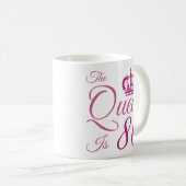 Mug 80e Birthday Queen (Devant droit)