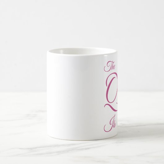 Mug 80e Birthday Queen (Centre)