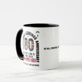 Mug 80e JEUDI DÉBARQUEMENT NORMANDY 2ÈME GUERRE MONDIA (Devant gauche)