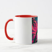 Mug 80s coucher de soleil amour romantique (Gauche)