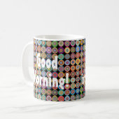 Mug 80's Funky élégant Sophisticated Fancy Motif (Devant gauche)
