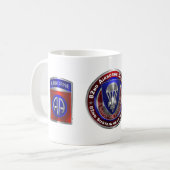 Mug 82e brigade de soutien de la division aéroportée (Devant gauche)