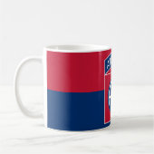 Mug 82e division aérienne Flag Military Vétéran (Gauche)