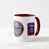 Mug 82e division aéroportée 2e brigade 325e PIR (Devant droit)