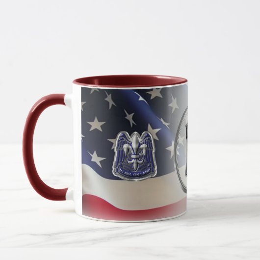 Mug 82e division aéroportée Conception Customisée (Gauche)