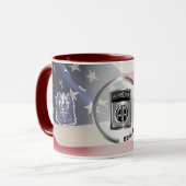 Mug 82e division aéroportée Conception Customisée (Devant gauche)