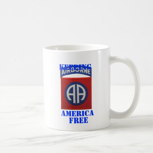 Mug 82e division aéroportée timbre vétérans de guerre (Droite)