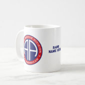 Mug 82e division aéroportée Tous les américains person (Devant gauche)