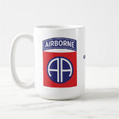 Mug 82e division aéroportée Tous les américains person (Gauche)