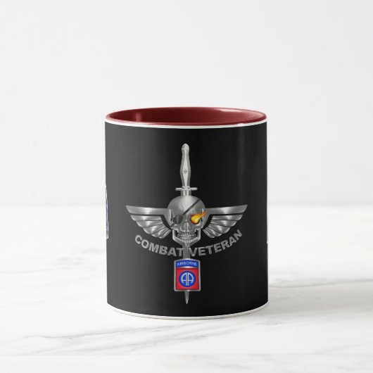 Mug 82e division aéroportée Vétéran de combat (Centre)