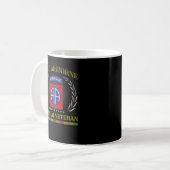 Mug 82e division aéroportée Vietnam Vétérinaire Fête d (Devant gauche)