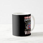 Mug 82e parachutiste aéroporté Vintage vétéran (Devant droit)