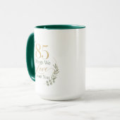 Mug 85 choses que nous aimons chez maman (Devant gauche)