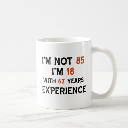 Mug 85th conceptions d'anniversaire (Droite)