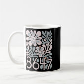 Mug 8647 Résiste à la subtile florale Foxtrot Delta Ta (Gauche)