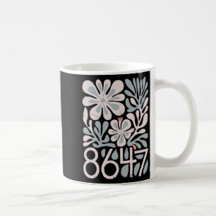 Mug 8647 Résiste à la subtile florale Foxtrot Delta Ta