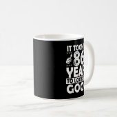 Mug 86e Anniversaire Cadeau M'A Pris 86 Ans Bon Amusan (Devant droit)