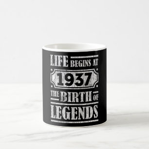 Mug 88 Ans 1937 Naissance De La Légende 88E Anniversai
