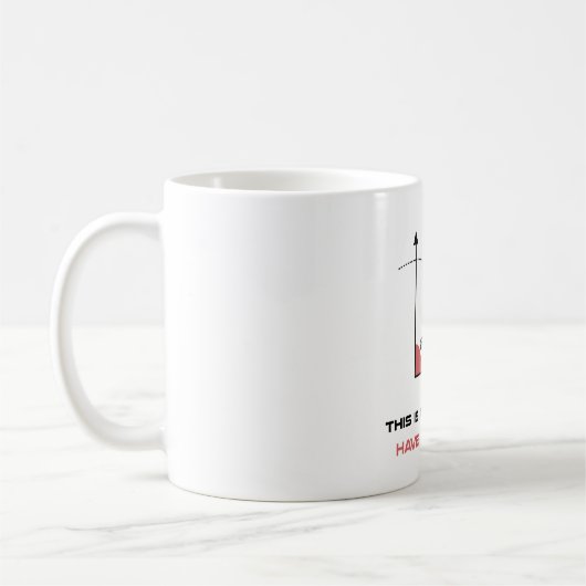 Mug 89 degrés angle drôle mathématique science perfect (Gauche)