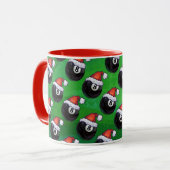 Mug 8 Bal Christmas Green (Devant gauche)