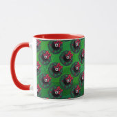 Mug 8 Balle Noël en vert (Gauche)