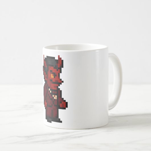 Mug 8-bit Devil (Devant droit)