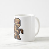 Mug 8-bit Mummy (Devant droit)