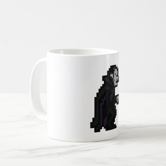 Mug 8-bit Vampire (Devant gauche)