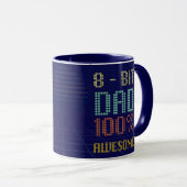 Mug 8 bits DAD 100 stupéfiant (Devant droit)