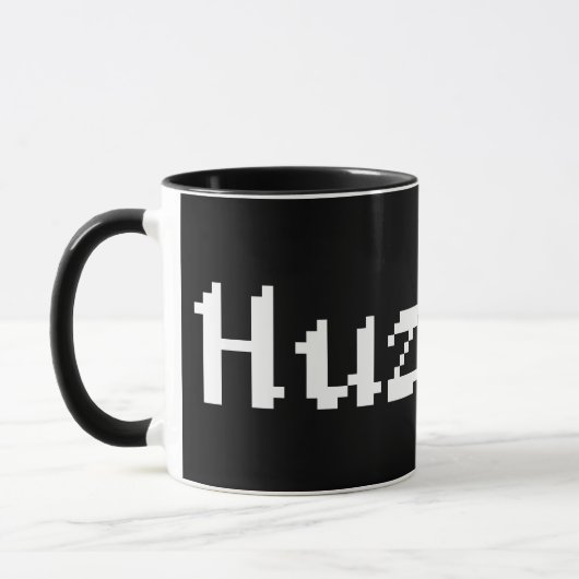 Mug 8 Bits Huzzah ! (Gauche)