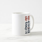 Mug 8 Bits Par Un Vampire (Devant droit)