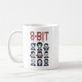 Mug 8 Bits Par Un Vampire (Gauche)