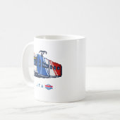 Mug 8 bits TRAX (Devant gauche)