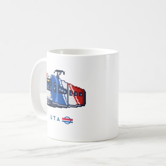 Mug 8 bits TRAX (Devant gauche)