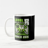 Mug 8 Déverrouillé Awesome 2015 jeu vidéo 8e anniversa (Gauche)