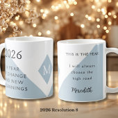 Mug 8. New Year Resolution for 2026 Year of Change