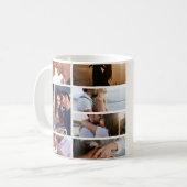 Mug 8 Photo Western First Christmas As Mrs and Mr (Devant gauche)