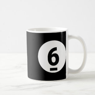 Mug 8 Pool Ball 6 Billiards Costume Halloween Groupe M
