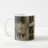 Mug 8e anniversaire du Mariage de bronze Steampunk (Gauche)