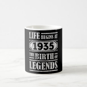 Mug 90 Ans 1935 Naissance De La Légende 90E Anniversai