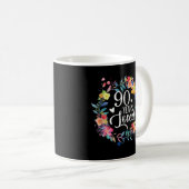 Mug 90 Ans Aimés 90E Pour Grand-Mère 90 (Devant droit)