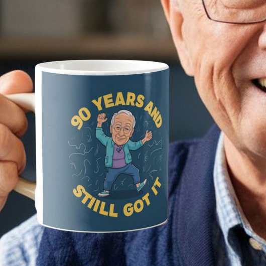 Mug 90 ans et toujours