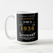 Mug 90e anniversaire 1936 légendaire Rétro (Gauche)